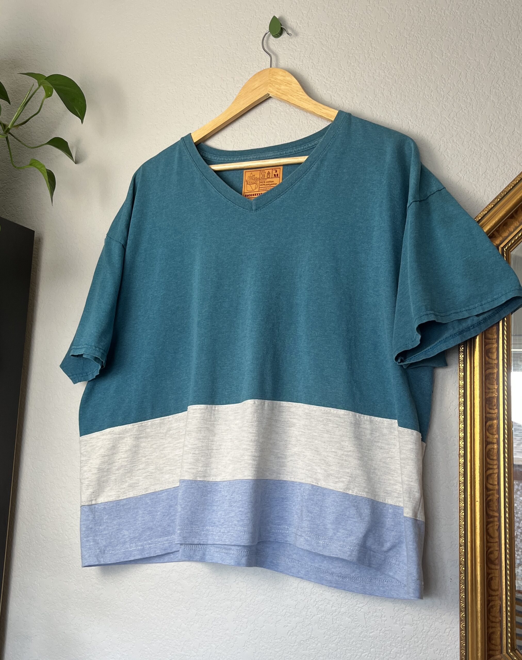 Upcycled Tee- 2XL, Classic, Cropped