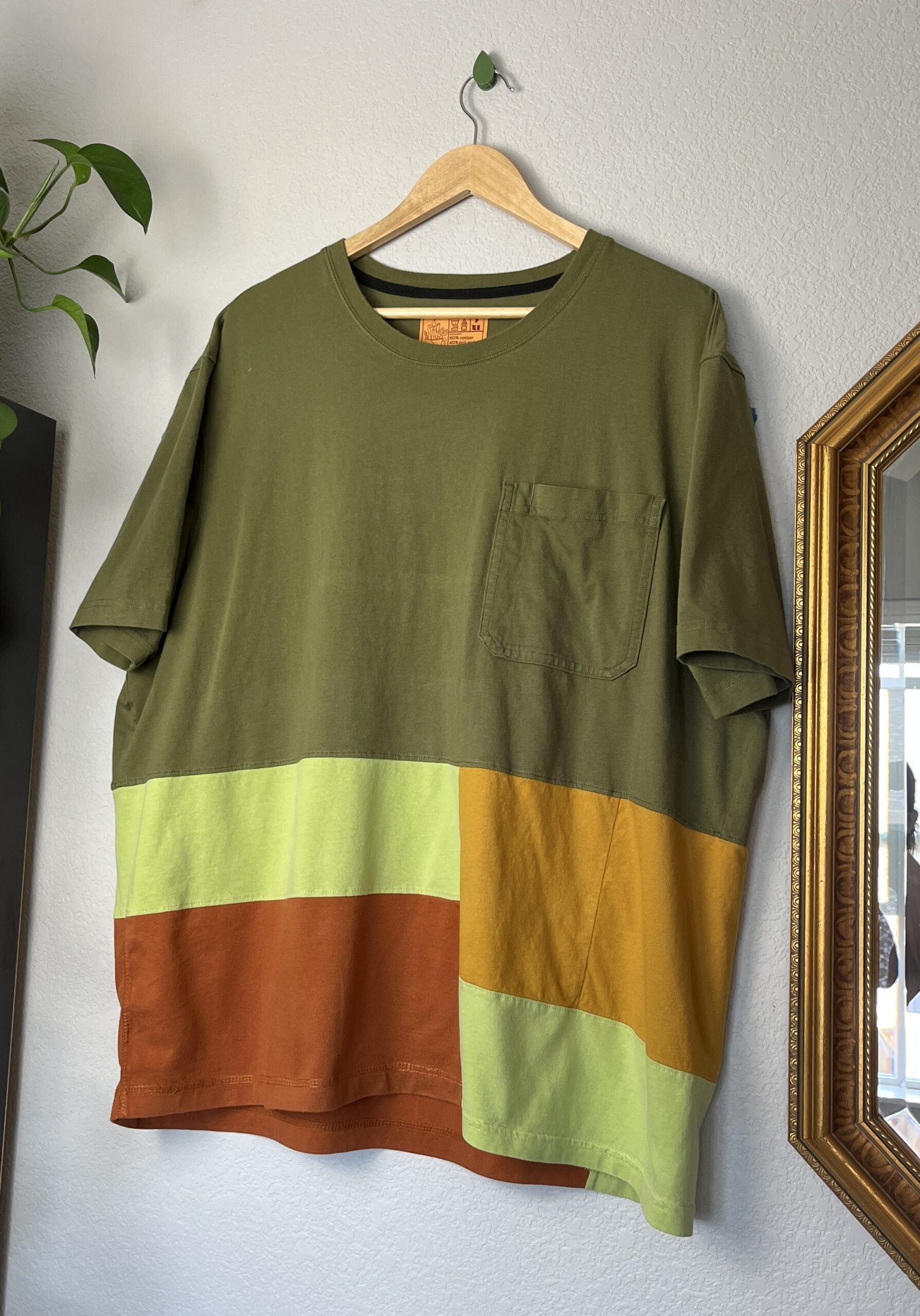 Upcycled Tee- 2XL, Classic, Full Length
