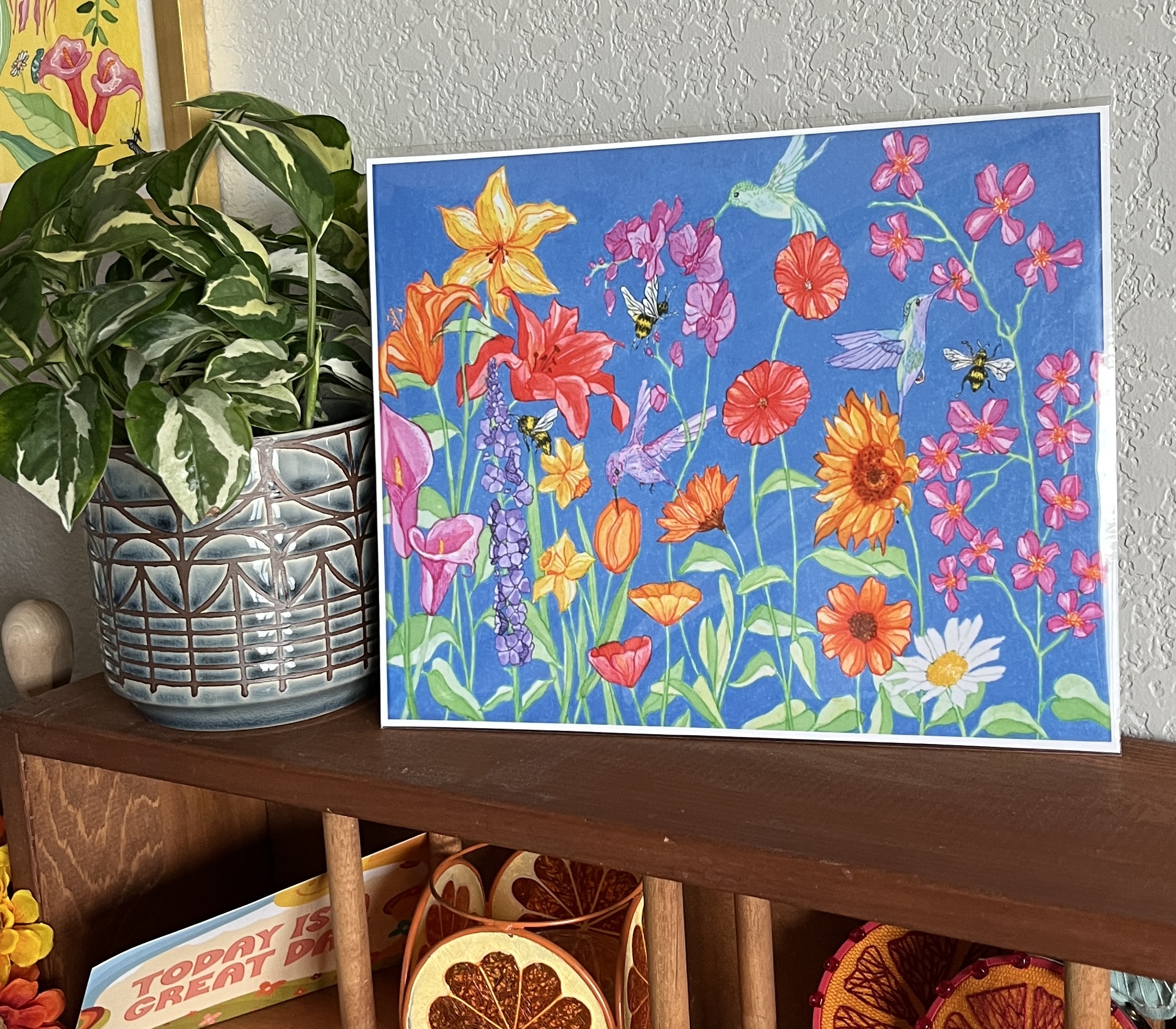 "The Birds and the Bees" Print