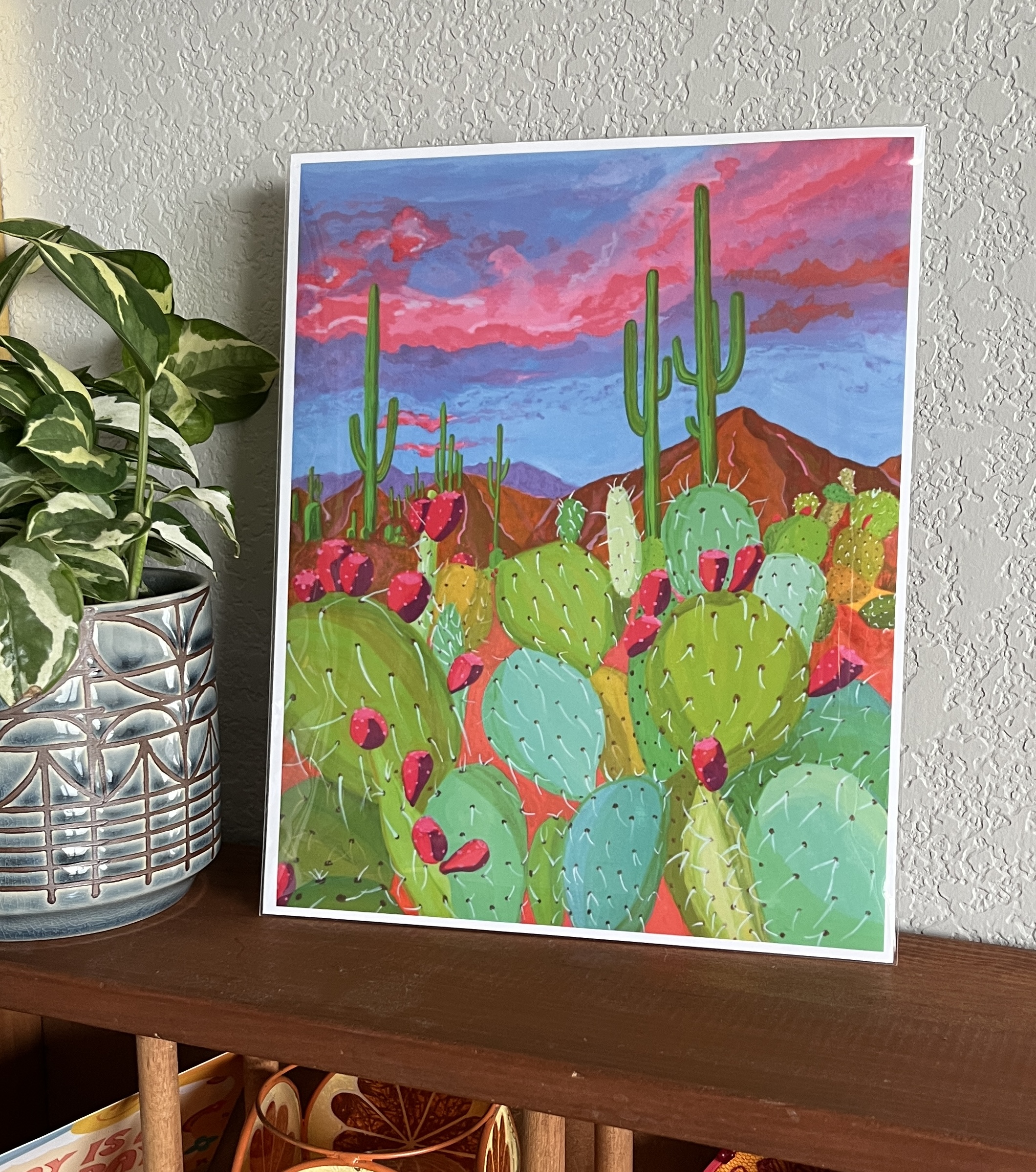 "Prickly Pears" Print