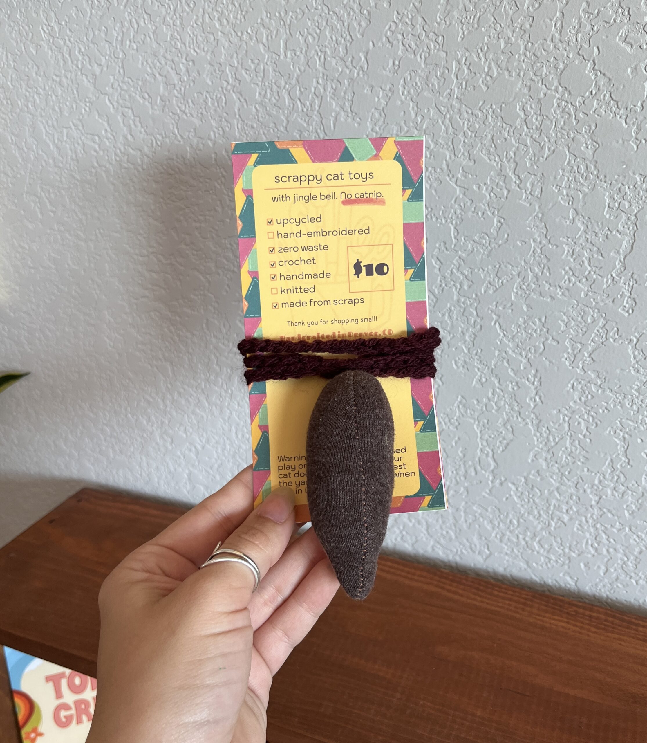 Scrappy Cat Toy - Catnip Free