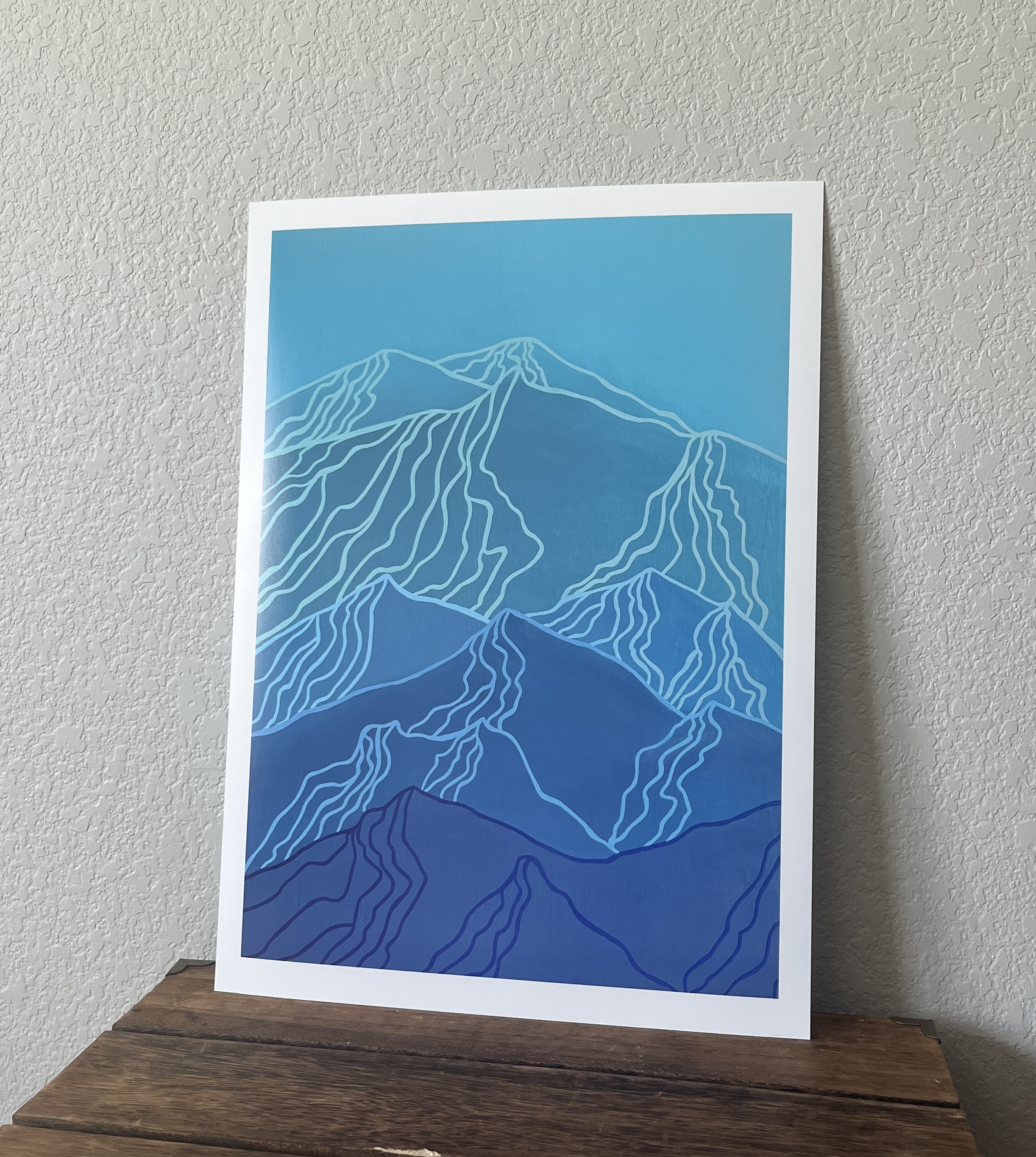 "Blue Mountains" Print