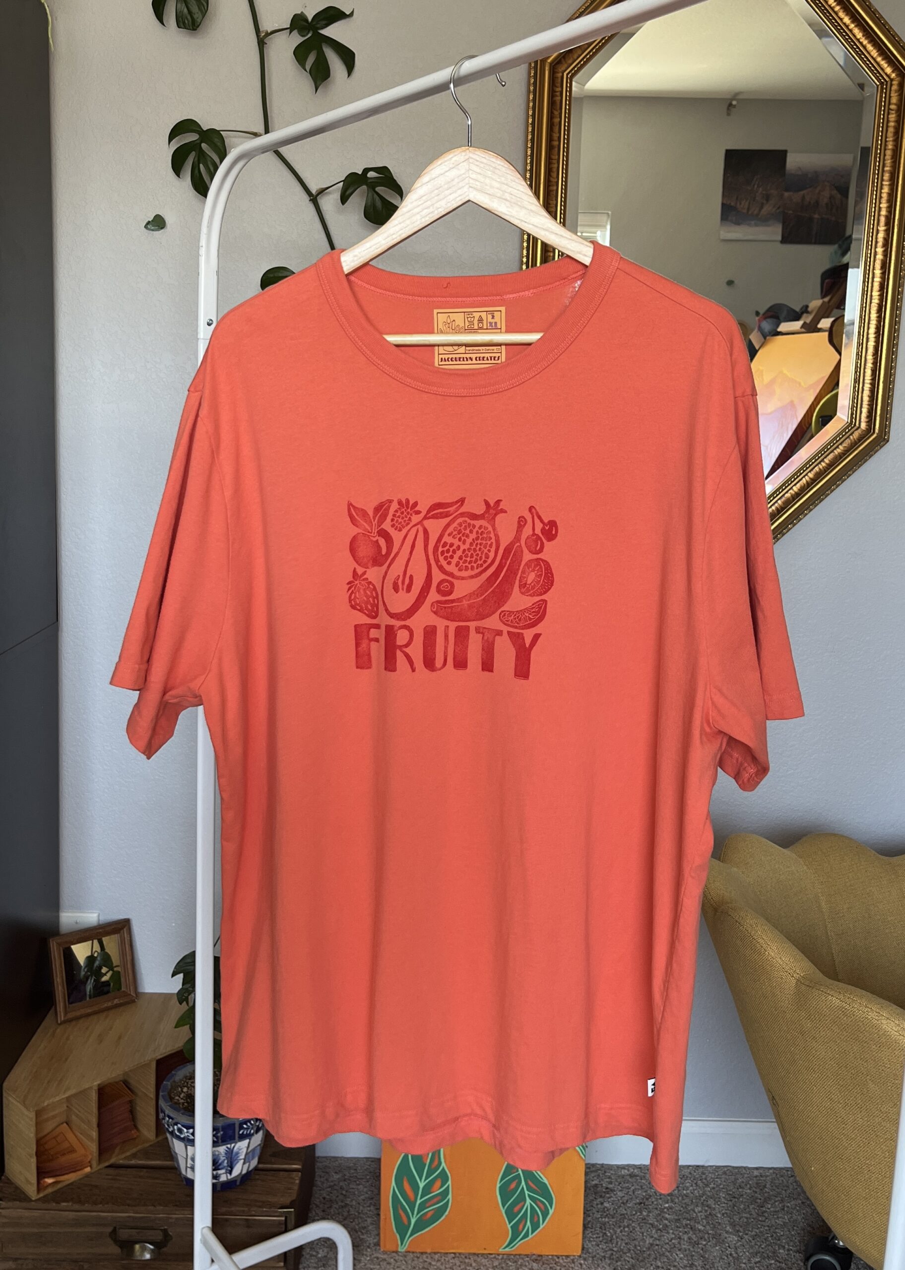 "FRUITY" Printed Tee - 2XL
