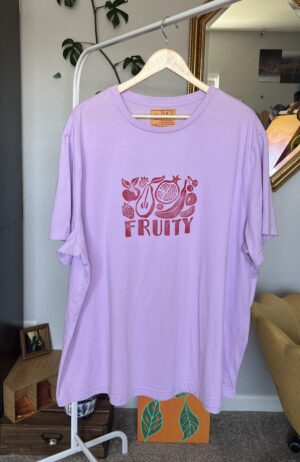 "FRUITY" Printed Tee - 4XL