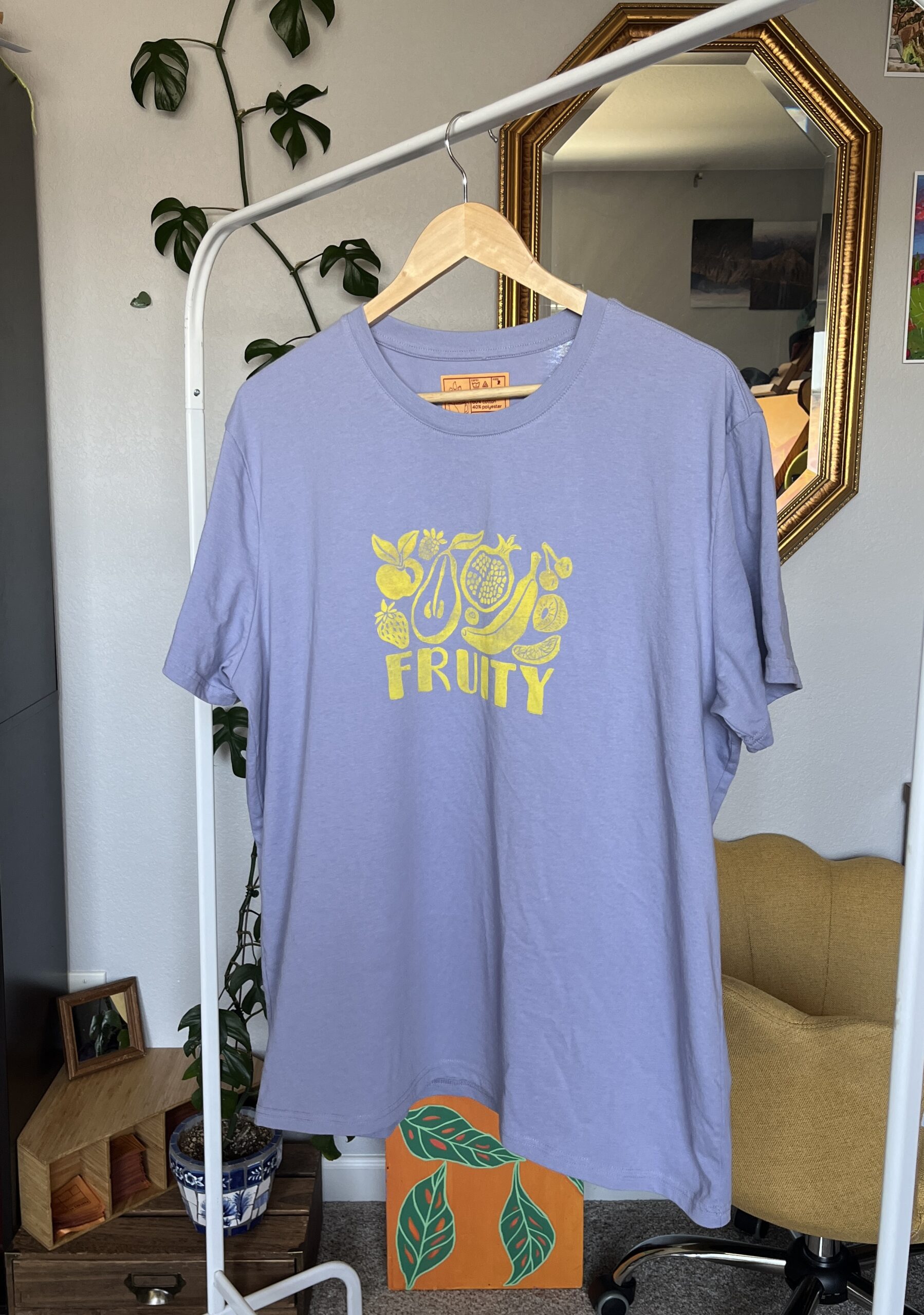 "FRUITY" Printed Tee - 2XL