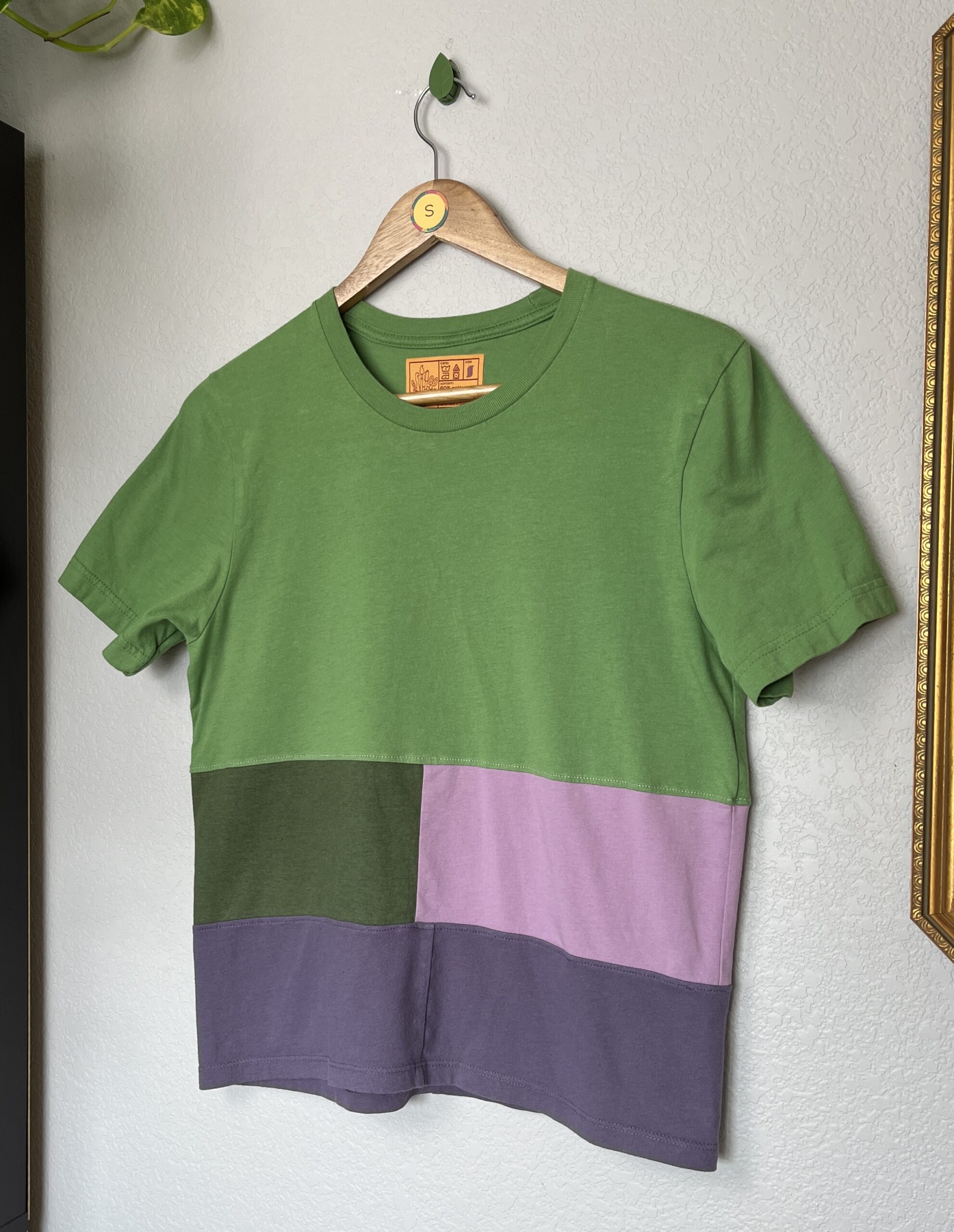 Upcycled Tee - Small, Classic Style, Full Length