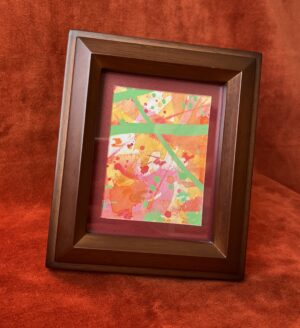 Abstract Mini - Original Watercolor Painting